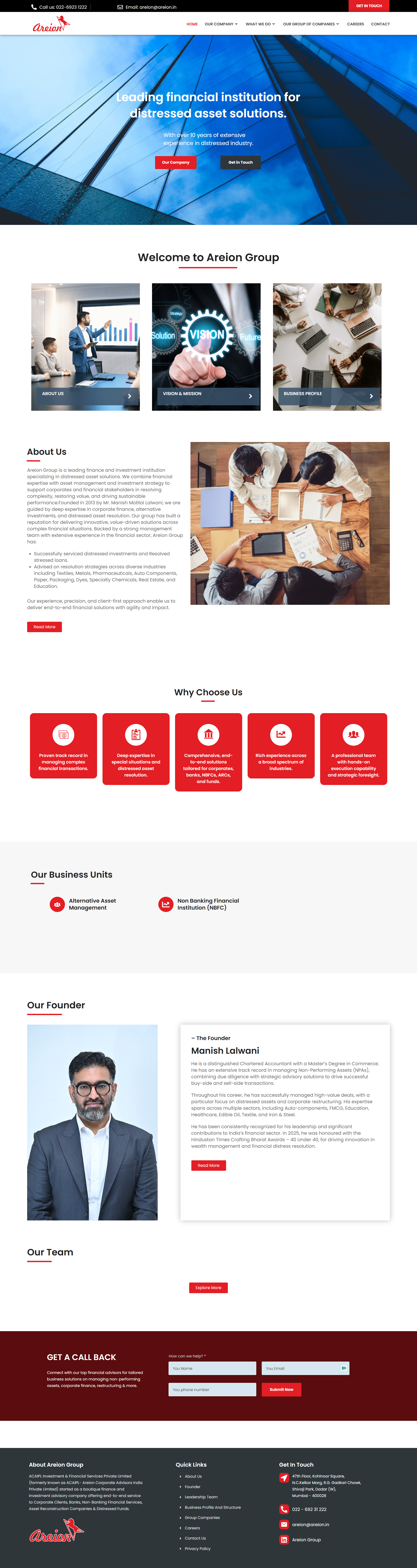 User Portfolio Website